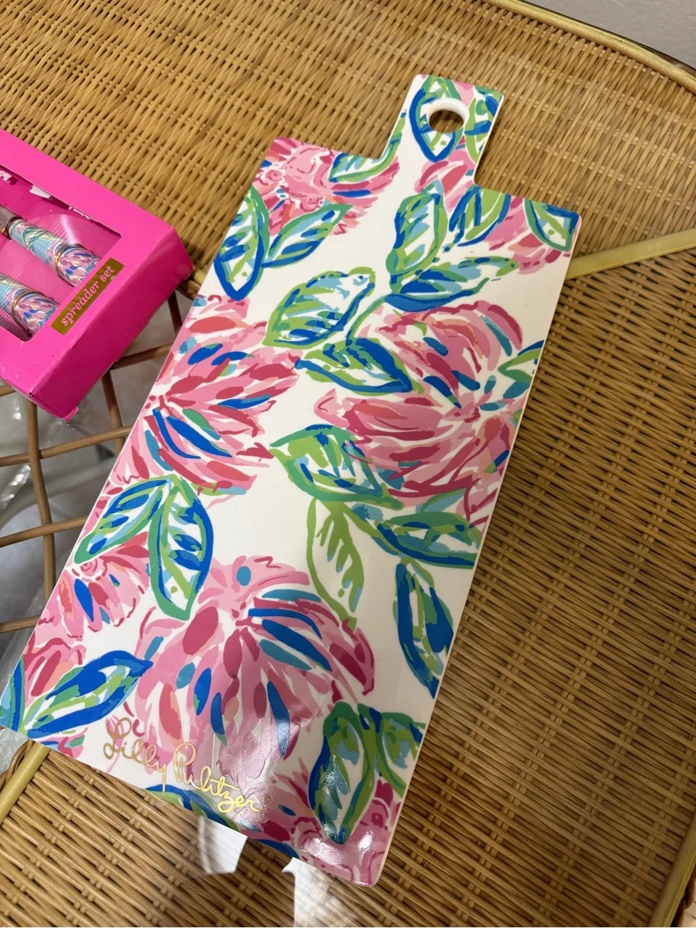 Lilly Pulitzer Ceramic Cheese Board
